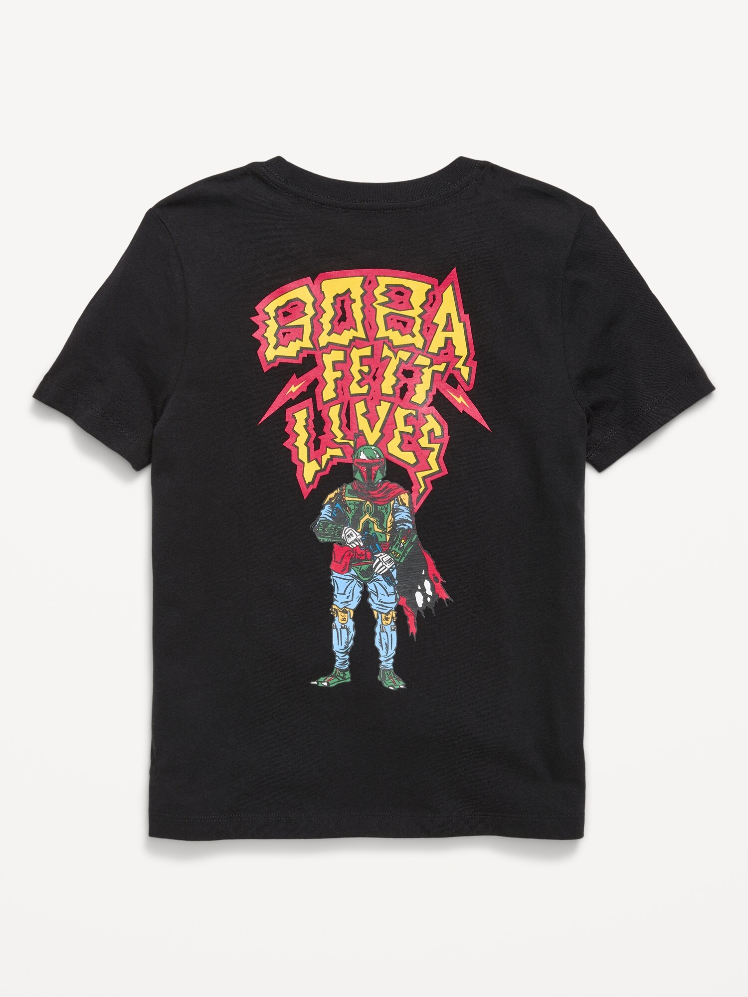 Детская футболка Old Navy Star Wars™ Gender-Neutral Graphic, цвет: Чёрный — фото 3