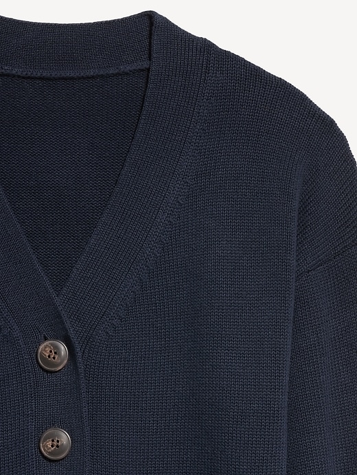 Image number 5 showing, Seaside Cotton V-Neck Cardigan Sweater