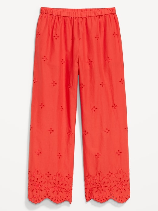 Image number 9 showing, High-Waisted Cut Out Wide-Leg Pant