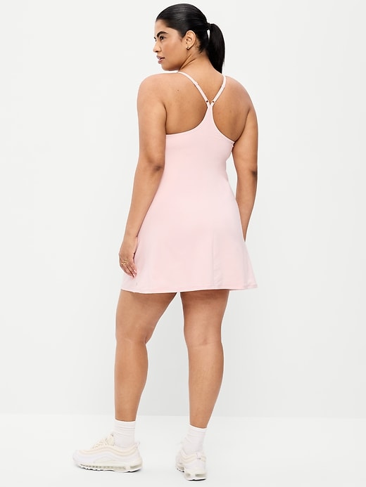 Image number 4 showing, Stretch Woven Racerback Tennis Dress