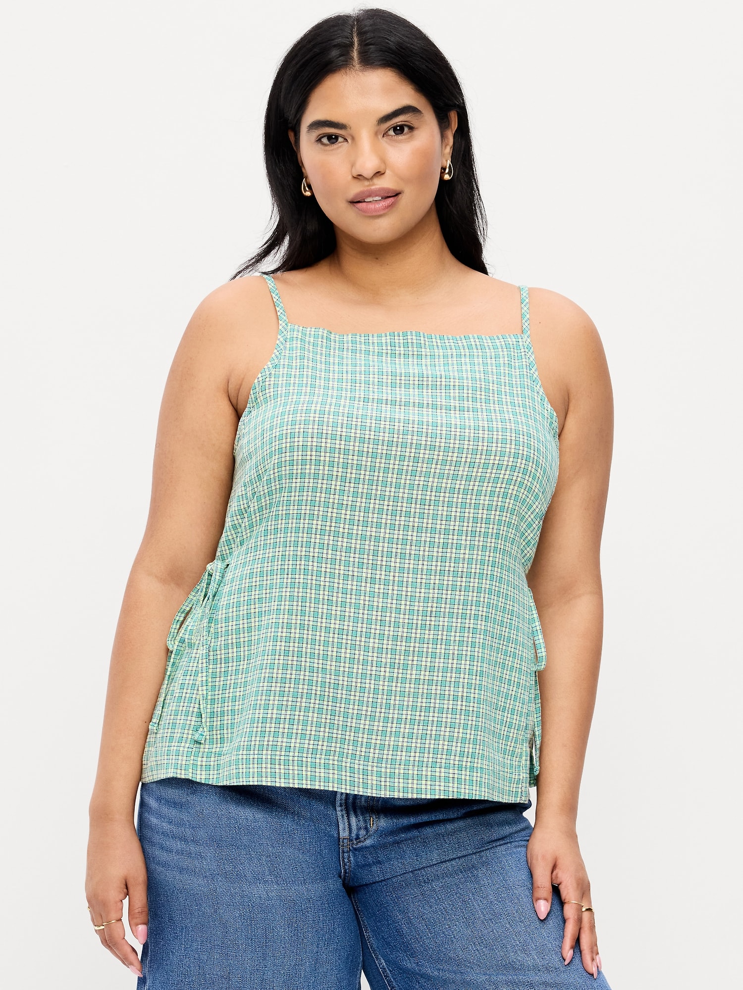 Apron Side-Tie Tank Top