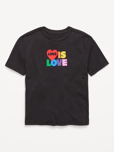 Short-Sleeve Pride Graphic T-Shirt for Boys