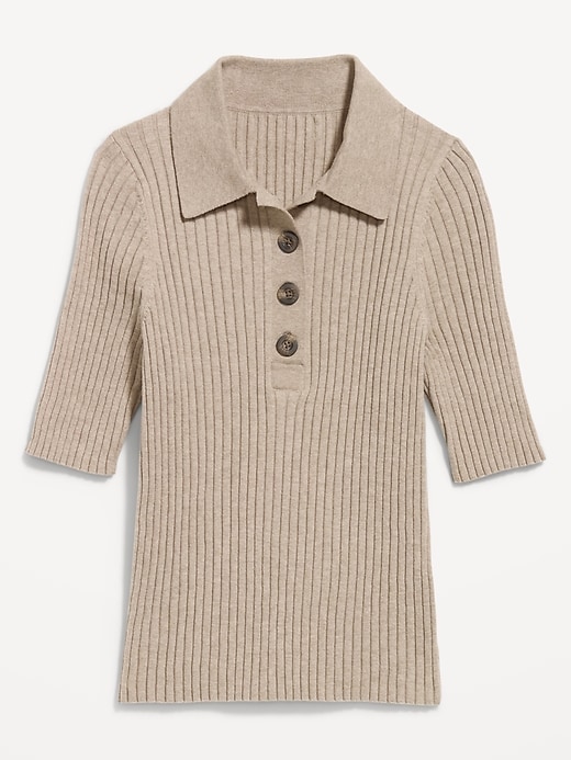 Image number 4 showing, Short-Sleeve Ribbed Polo