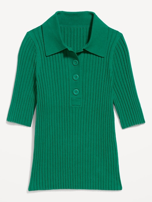 Image number 4 showing, Short-Sleeve Ribbed Polo