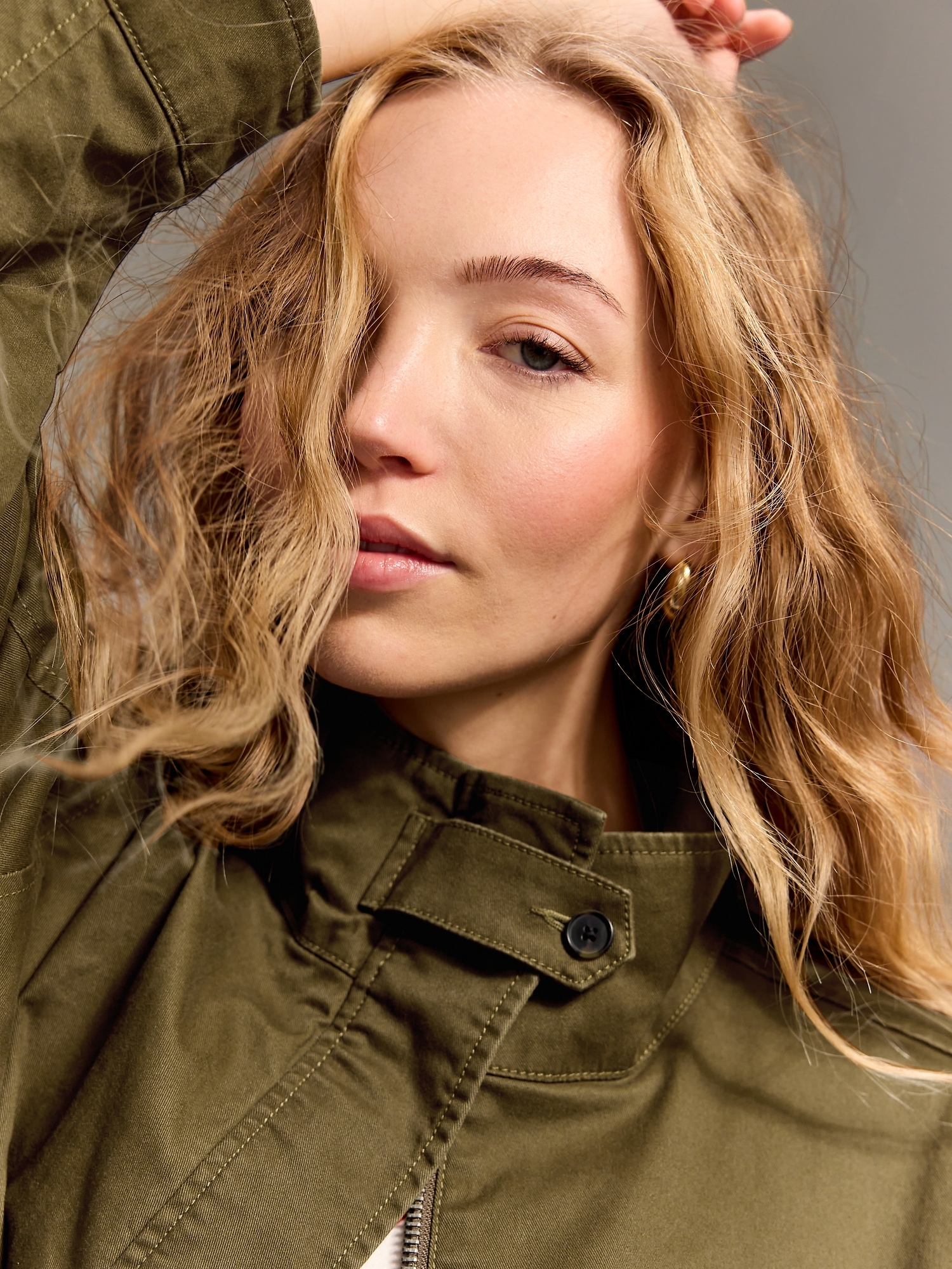 Old Navy x Christopher John Rogers Mock-Neck Bomber Jacket