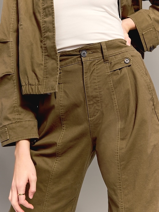 Image number 5 showing, Old Navy x Christopher John Rogers High-Waisted Barrel Pants