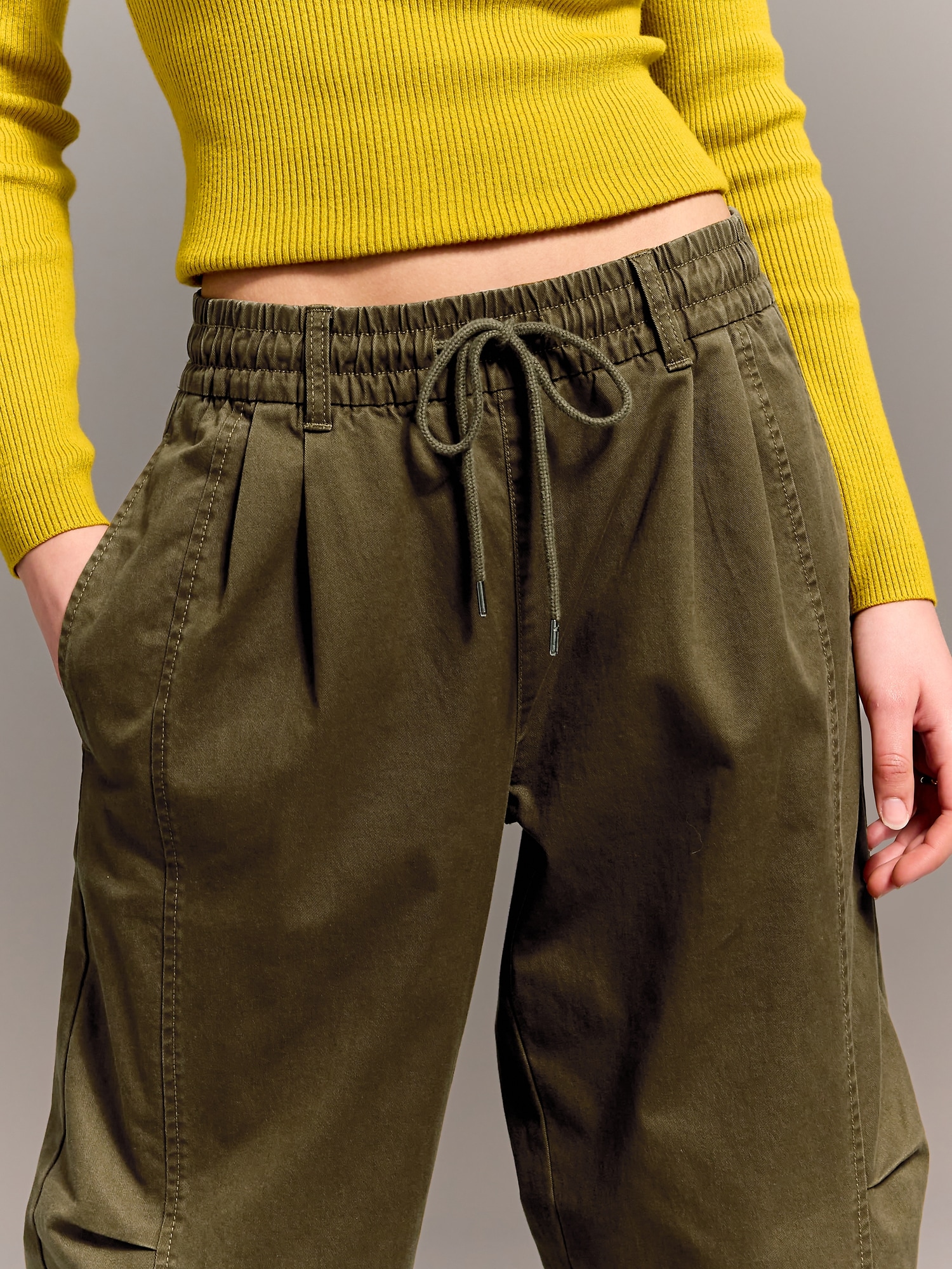 Old Navy x Christopher John Rogers High-Waisted Pull-On Utility Barrel Pants