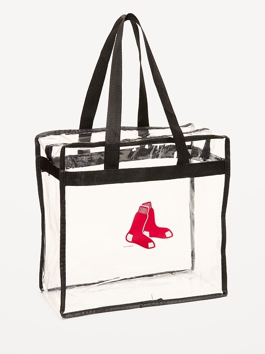 Image number 1 showing, WinCraft® Boston Red Sox Clear Tote Bag