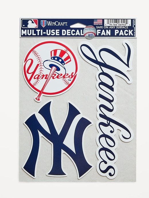 Image number 1 showing, WinCraft® New York Yankees 3-Pack Multi-Use Decals