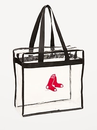Image number 1 showing, WinCraft® Boston Red Sox Clear Tote Bag