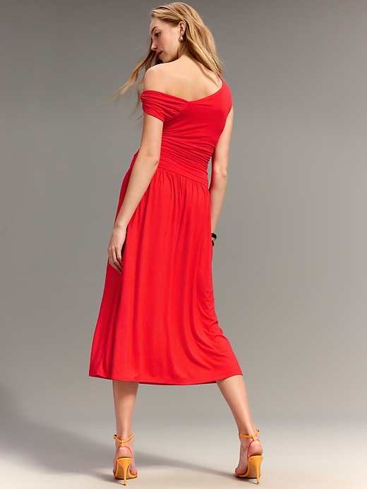 Image number 2 showing, Old Navy x Christopher John Rogers One-Shoulder Maxi Dress