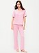Sunday Sleep Knit Jersey Pant Set - image 5