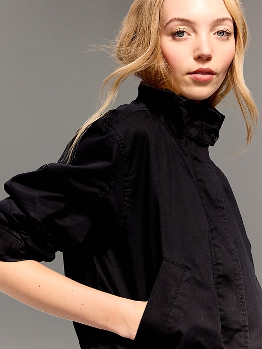 Image number 6 showing, Old Navy x Christopher John Rogers Mock-Neck Bomber Jacket