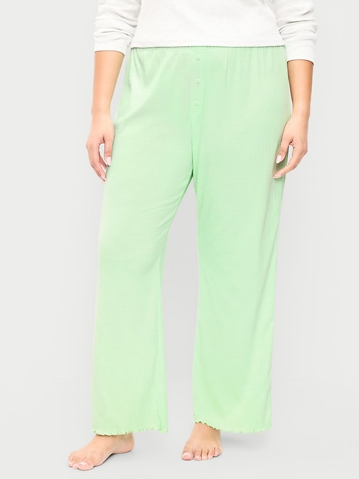 Image number 7 showing, Pointelle Sleep Pants