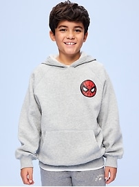 Image number 3 showing, Old Navy x Marvel Spider-Man Oversized Pullover Hoodie for Boys