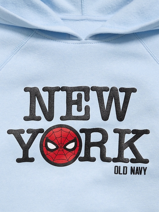 Image number 4 showing, Old Navy x Marvel Spider-Man Oversized Pullover Hoodie for Boys