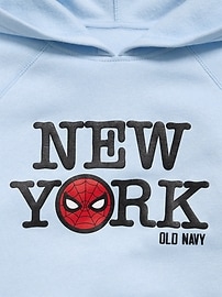 Image number 4 showing, Old Navy x Marvel Spider-Man Oversized Pullover Hoodie for Boys