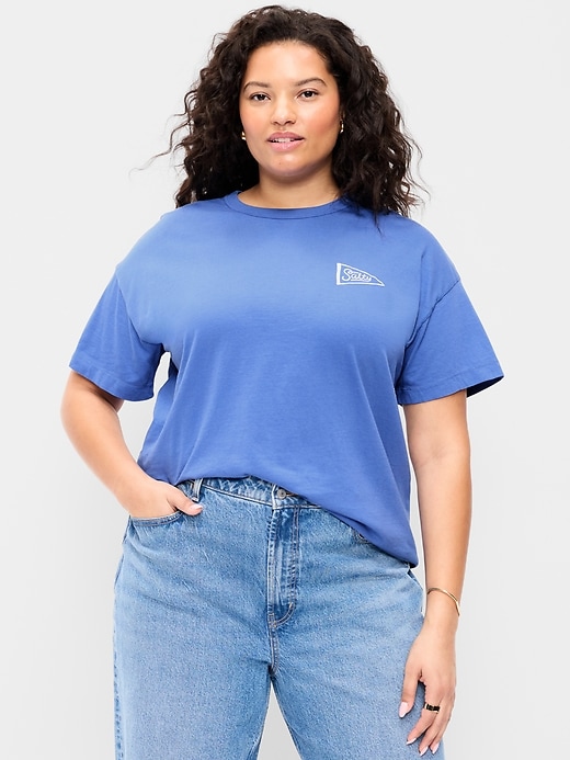 Image number 8 showing, Oversized EveryWear Tunic T-Shirt