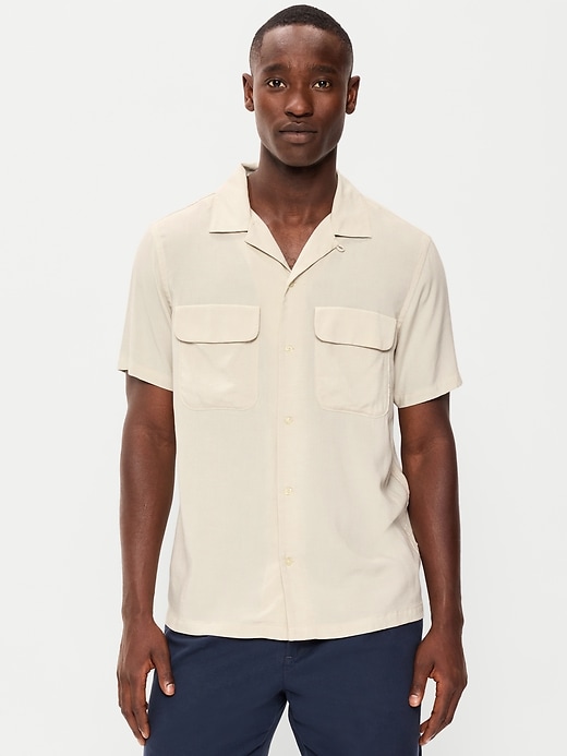 Image number 1 showing, Short-Sleeve Camp Shirt