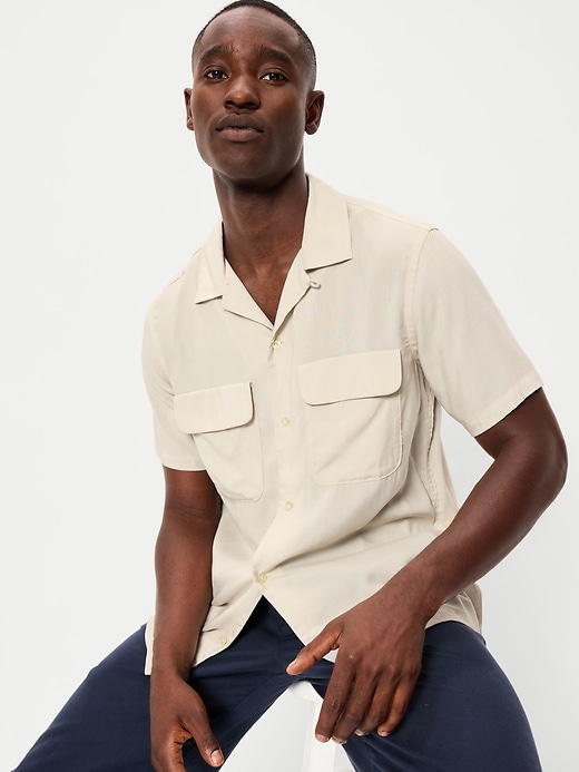 Image number 3 showing, Short-Sleeve Camp Shirt