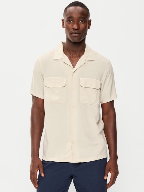 Short-Sleeve Camp Shirt