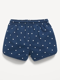 Image number 3 showing, Twill Dolphin-Hem Shorts for Baby