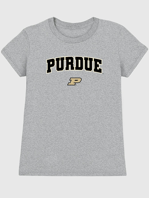 Image number 1 showing, Purdue University Arch Logo Graphic T-Shirt for Women