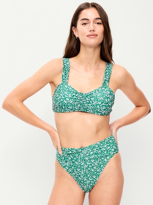 Image number 1 showing, Cinched Swim Top