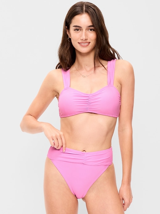 Image number 1 showing, Cinched Swim Top