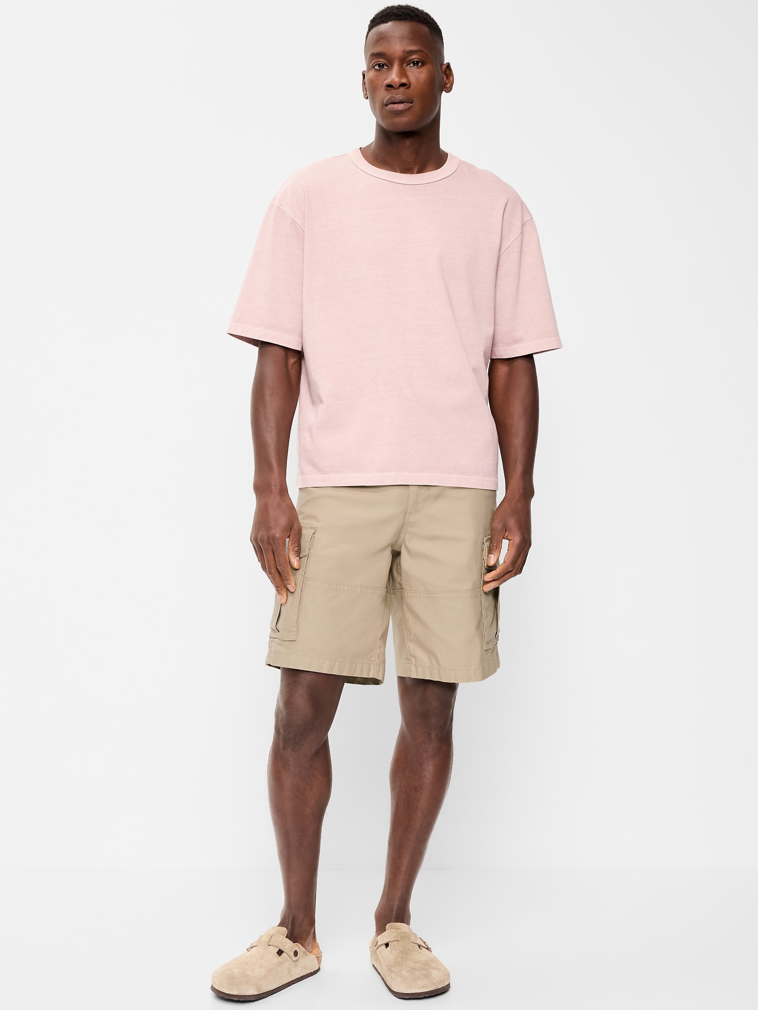 90's Loose Lived-In Cargo Shorts - 10-inch inseam