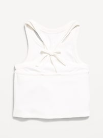 Image number 4 showing, 2-In-1 Ribbed Tank Top for Girls