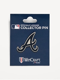 Image number 1 showing, WinCraft® Atlanta Braves Gold Collector Enamel Pin