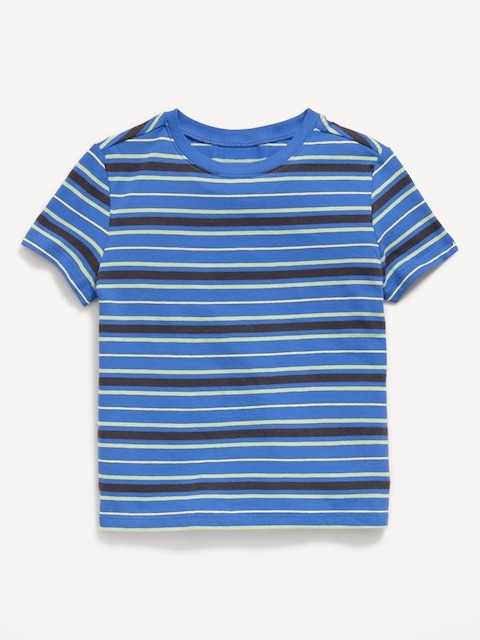 Short-Sleeve Striped T-Shirt for Toddler Boys