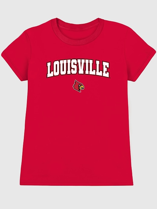 Image number 1 showing, University of Louisville Arch Logo Graphic T-Shirt for Women