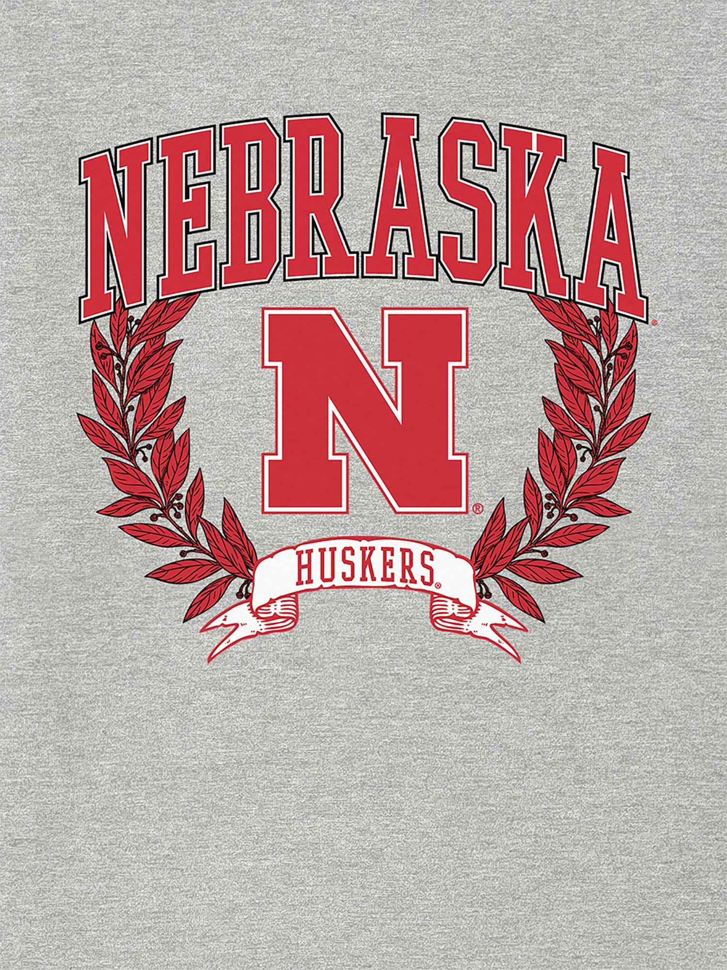 University of Nebraska Laurels Graphic T-Shirt for Men