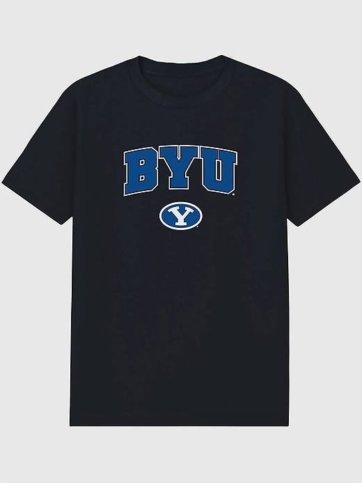 Image number 1 showing, Brigham Young University Arch Logo Graphic T-Shirt for Men