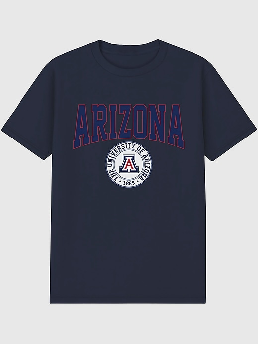 Image number 1 showing, University of Arizona Collegiate Seal Dark Graphic T-Shirt for Men