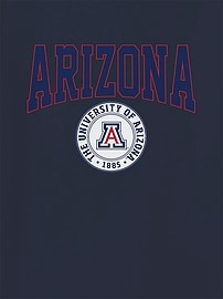 Image number 2 showing, University of Arizona Collegiate Seal Dark Graphic T-Shirt for Men