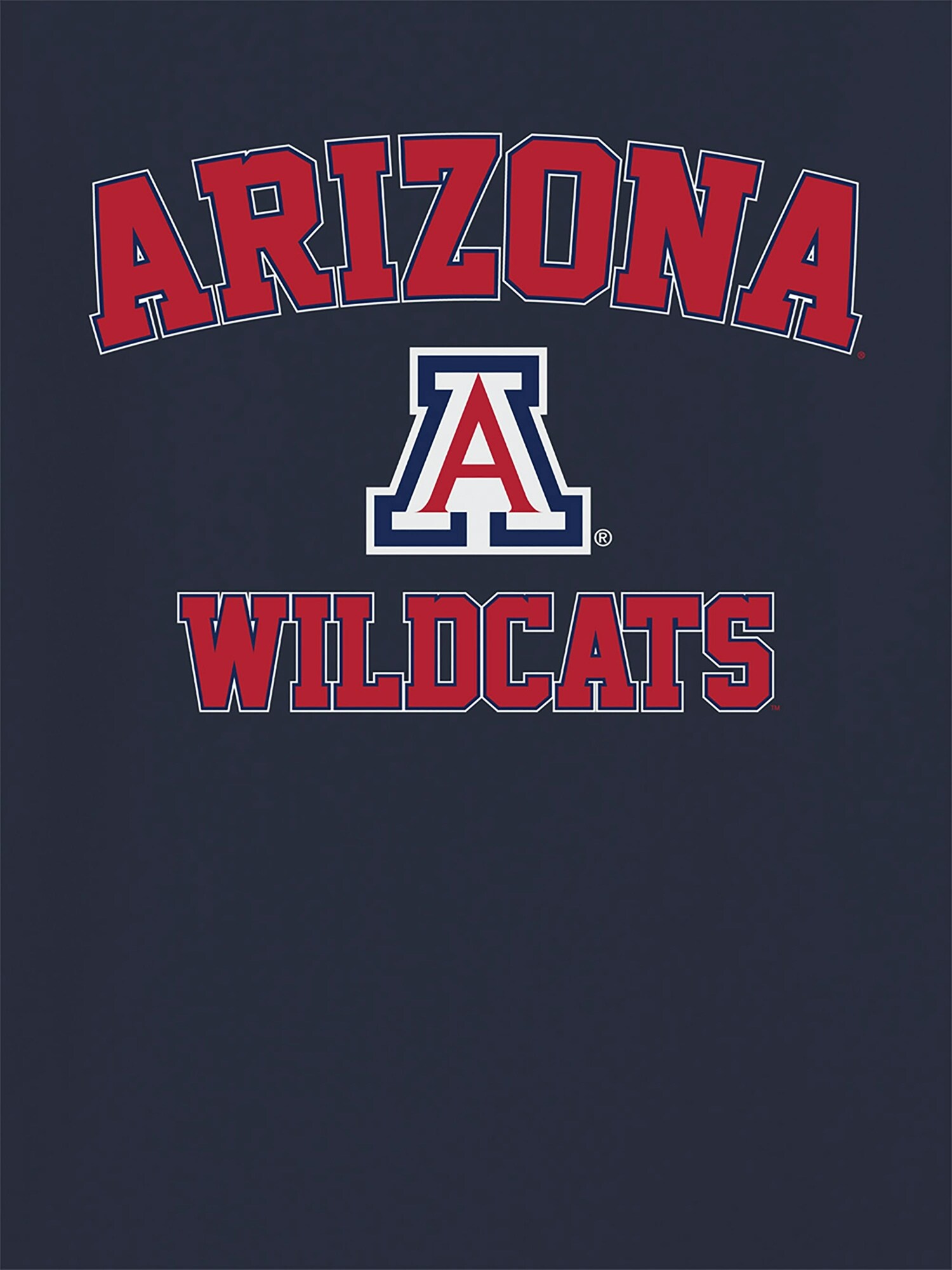 Мужская футболка Old Navy The University of Arizona Campus Classic Graphic T-Shirt for Men, цвет: Тёмно-синий — фото 2