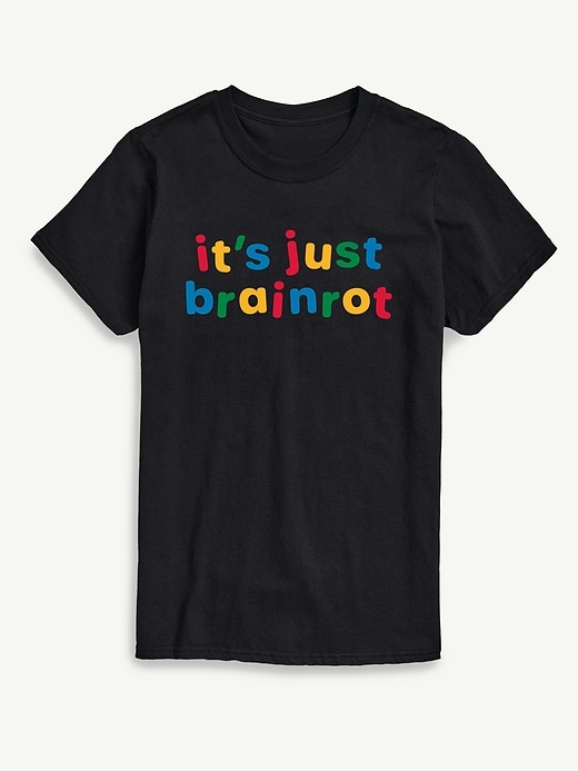 Just Brainrot Short Sleeve Graphic T-Shirt from Old Navy - $14.99