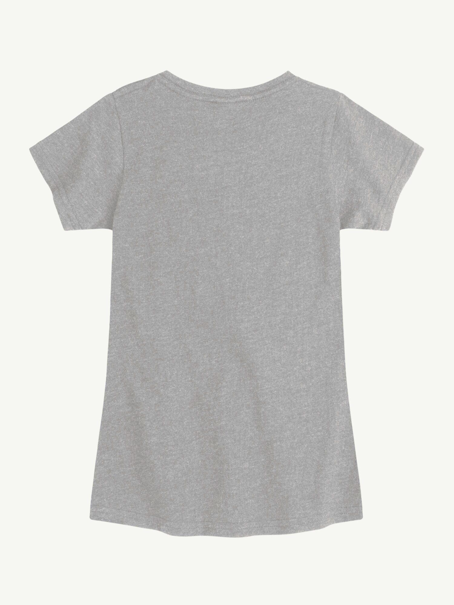 Футболка Old Navy Keep Clean Keep Green Short Sleeve Graphic T-Shirt для девочек, цвет: Меланжевый серый — фото 3