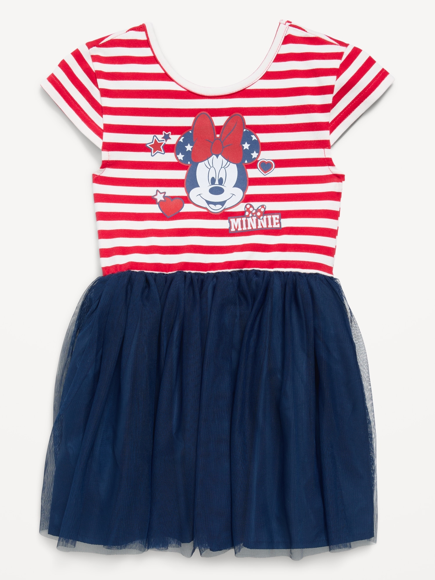 Disney© Minnie Mouse Short-Sleeve Tutu Dress for Toddler Girls