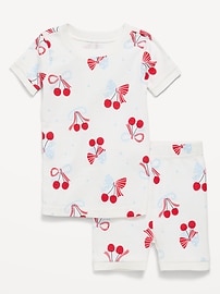 Image number 1 showing, Printed Snug-Fit Pajama Set for Toddler & Baby