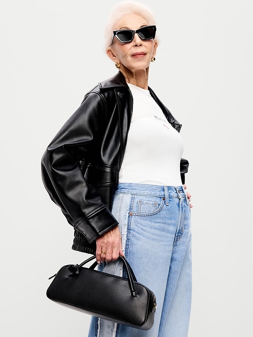 Image number 1 showing, Old Navy x The Devil Wears Prada Nigel Crossbody Bag