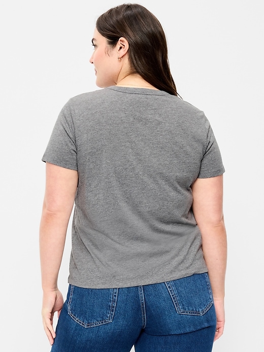 Image number 7 showing, Crew-Neck Flag Graphic T-Shirt