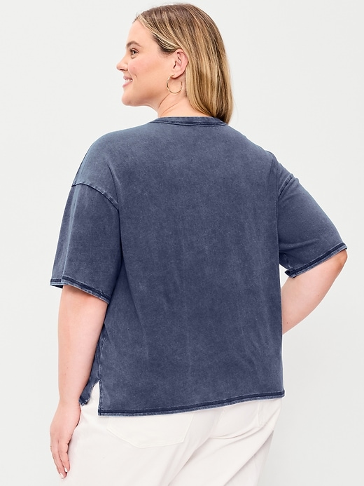 Image number 9 showing, Short-Sleeve Loose Graphic T-Shirt