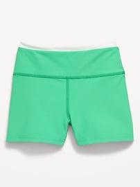 Image number 4 showing, PowerSoft High-Waisted Shorts for Girls
