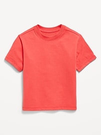 Image number 1 showing, Oversized Short-Sleeve T-Shirt for Toddler Boys