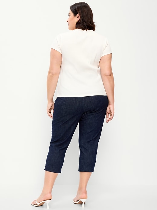 Image number 9 showing, High-Waisted Pixie Capri Pants