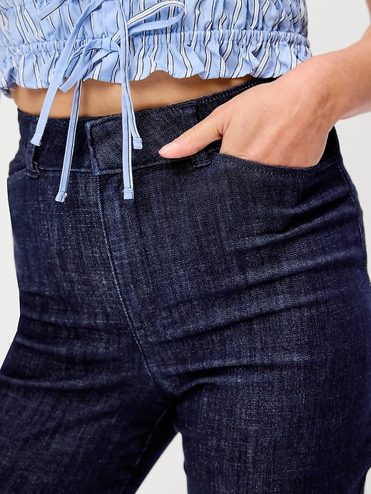 Image number 5 showing, High-Waisted Pixie Straight Pants